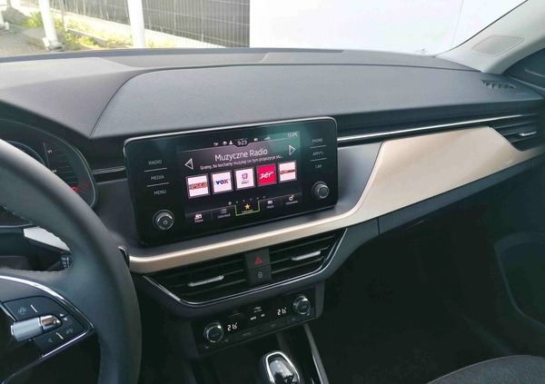 Skoda Scala cena 109900 przebieg: 12381, rok produkcji 2023 z Jabłonowo Pomorskie małe 232